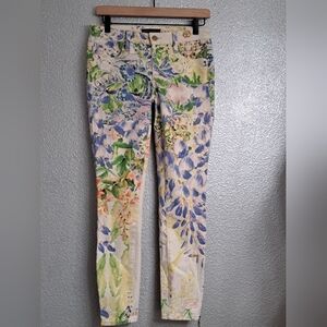 Genetic Denim The James Floral Designer Printed Jeans  Size 26